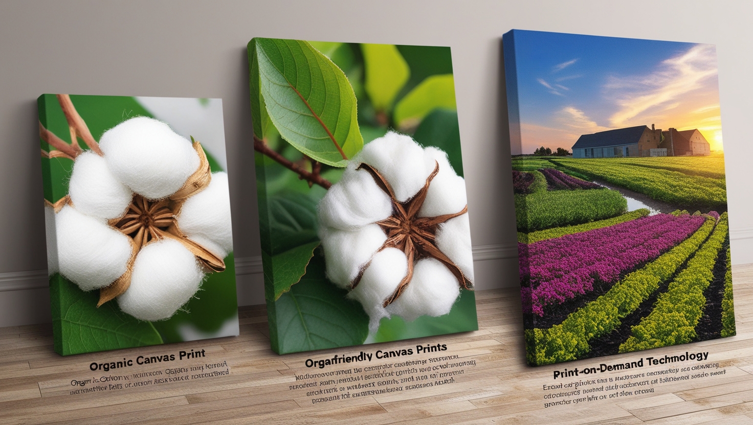 Environmentally-Friendly Canvas Prints